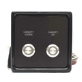 Tracker Boat Switch Panel 318731 - Canopy Up/Down Push Button Black