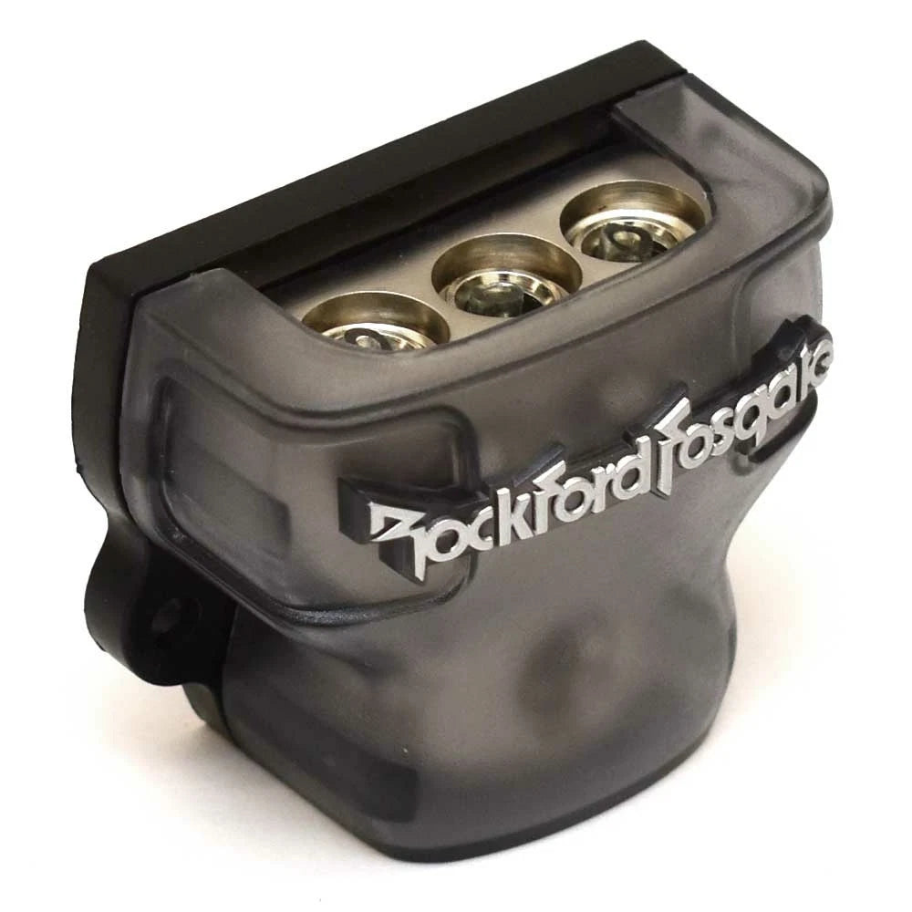 Rockford Fosgate Boat Power Distribution Block RFD4 - 3 Output