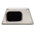 Supra Boat Dash Storage Box 115369 - 3 5/8 X 2 5/8 Inch Silver