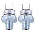 2Pcs Air Pressure Switch 120-150 PSI for Air Compressor 1/4"-18 NPT