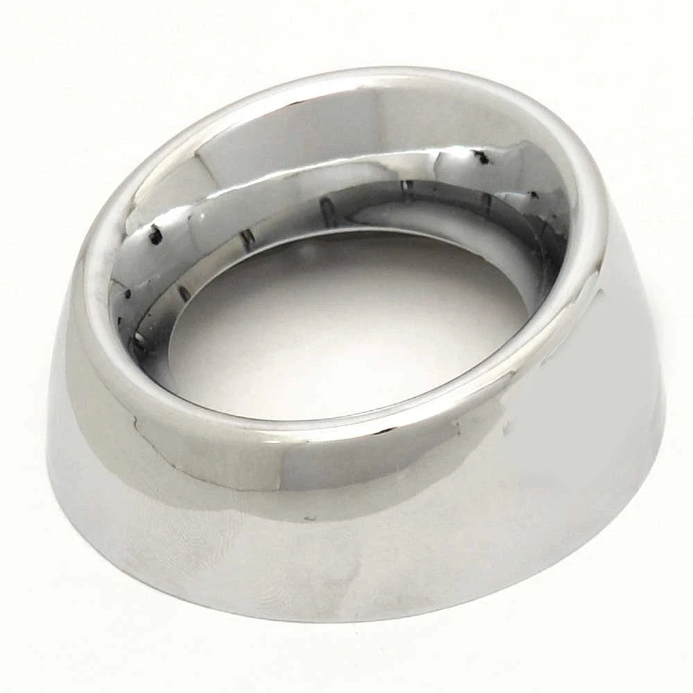 Veethree Boat Eyebrow Gauge Bezel 69268K - 2 Inch Silver Plastic (kit)