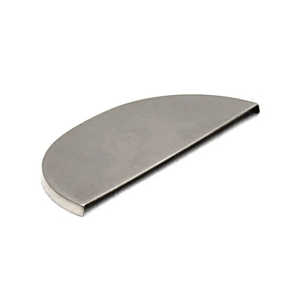 Boat Hinge Cover Cap - Mirrored Stainless Steel 2 1/2 X 1 1/8 Inch