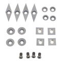 For Woodworking Wood Lathe Inserts Lathe Tool Replacement Long-term Use