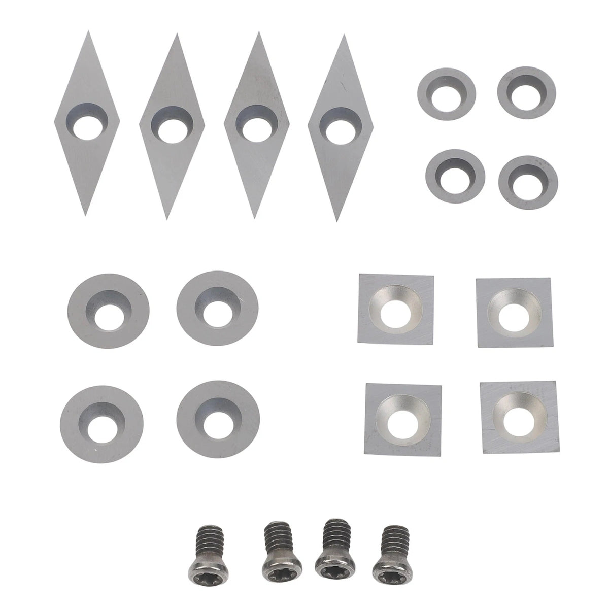 For Woodworking Wood Lathe Inserts Lathe Tool Replacement Long-term Use