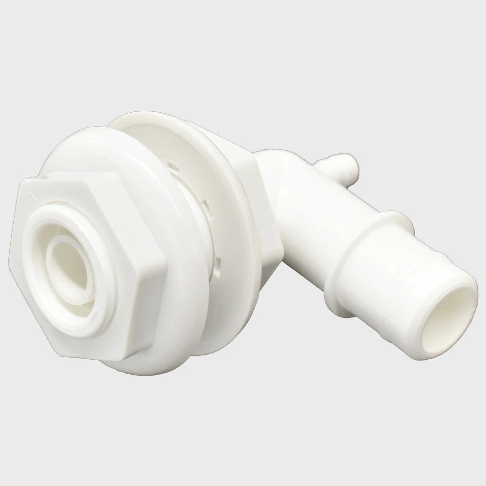 Tracker Boat Elbow Fitting 44624 - 90 Degree White PVC 3/4 Inch