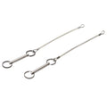 Carver Boat Bimini Top Lanyards 7140246 - 2 1/2 X 1/4 Inch SS (pair)