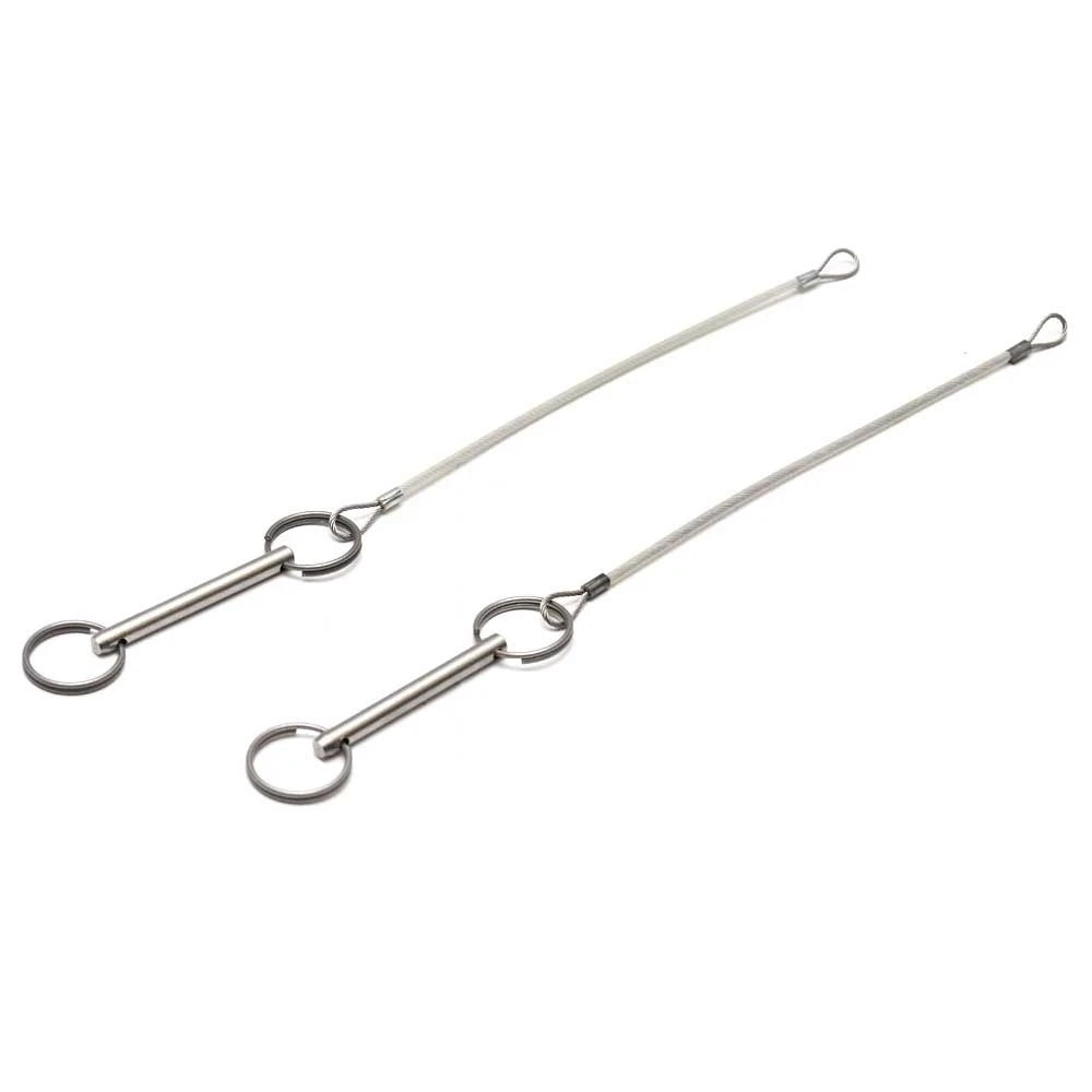 Carver Boat Bimini Top Lanyards 7140246 - 2 1/2 X 1/4 Inch SS (pair)
