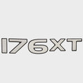 Stratos Boat Raised Emblem Decal 147792-01 - 176XT 10 1/4 X 2 Inch