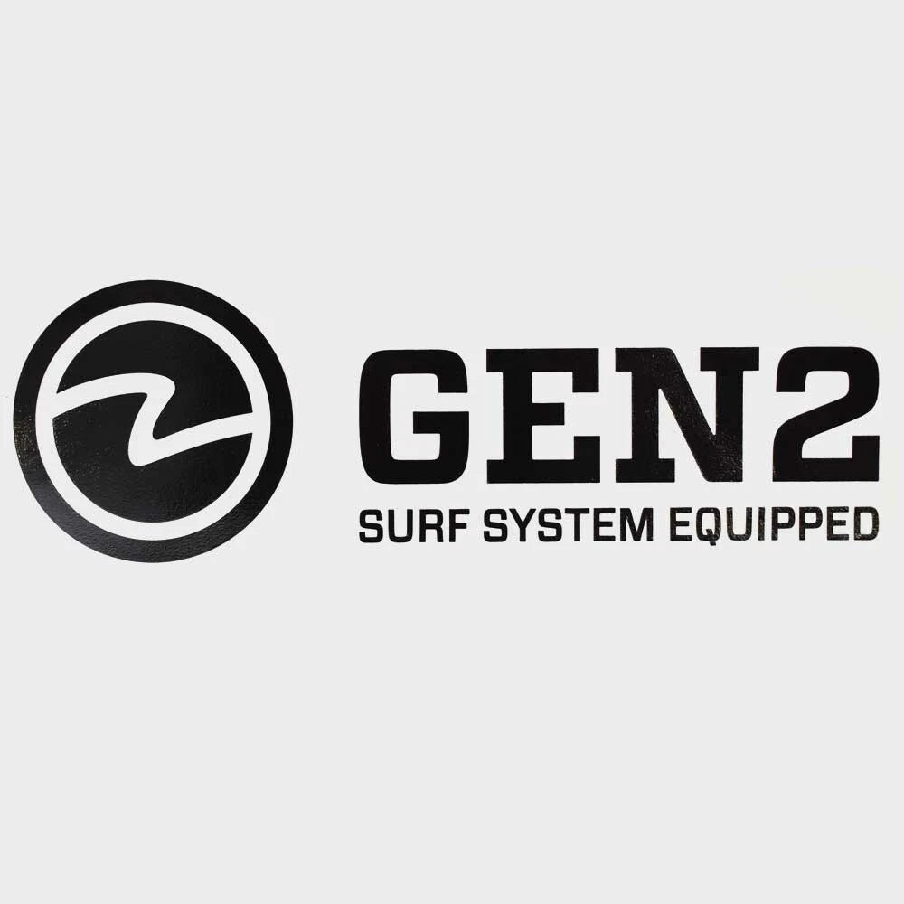 MasterCraft Boat Gen 2 Surf System Decal 750219 - Vinyl Sticker Black