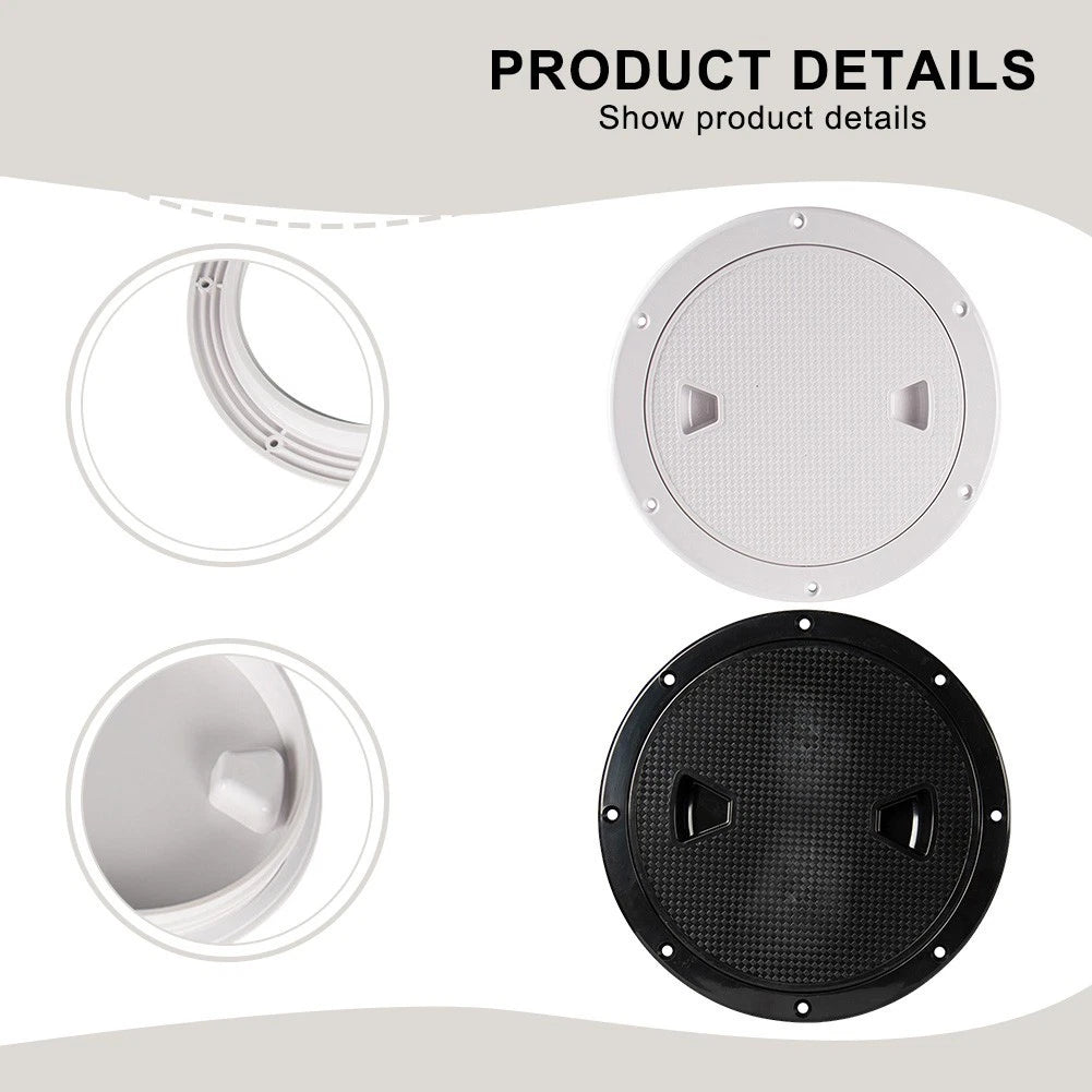 Easily Accessible 8 Inch Marine Grade Inspection Hole Covers Available