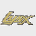 Bass CAT Boat Raised Decal Sticker 33209 - Lynx Gold Silver Black