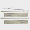Crestliner Boat Graphic Hull Decals 2022397 - Super Hawk (set of 6)