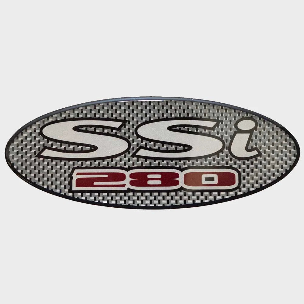 Chaparral Boat Raised Decal U15556-01 - 280 SSi Silver Black Red