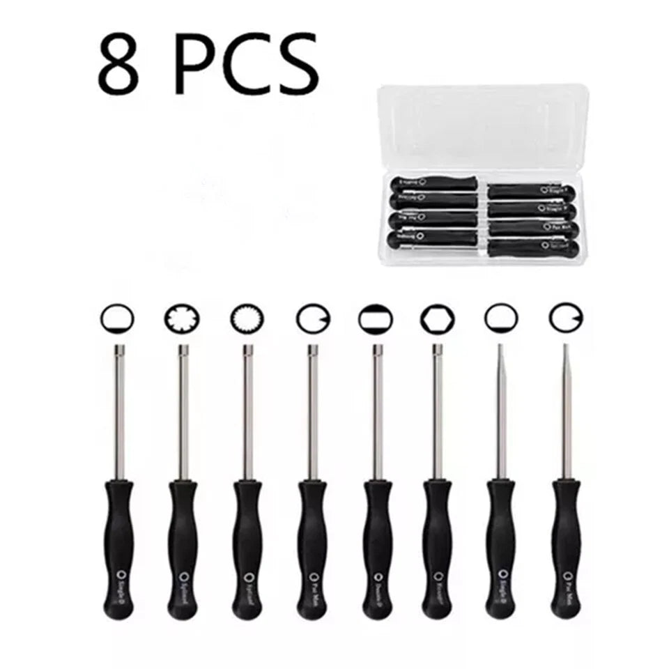 8PCS Screwdriver Carburetor Adjusting Repair Tool with Plastic Box