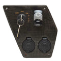 Rinker Boat Ignition Switch Panel 63246 - 276 Captiva Charcoal