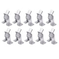 Efficient Storage 10 Metal Clips to Organize Your Gardening Tools on the Wall