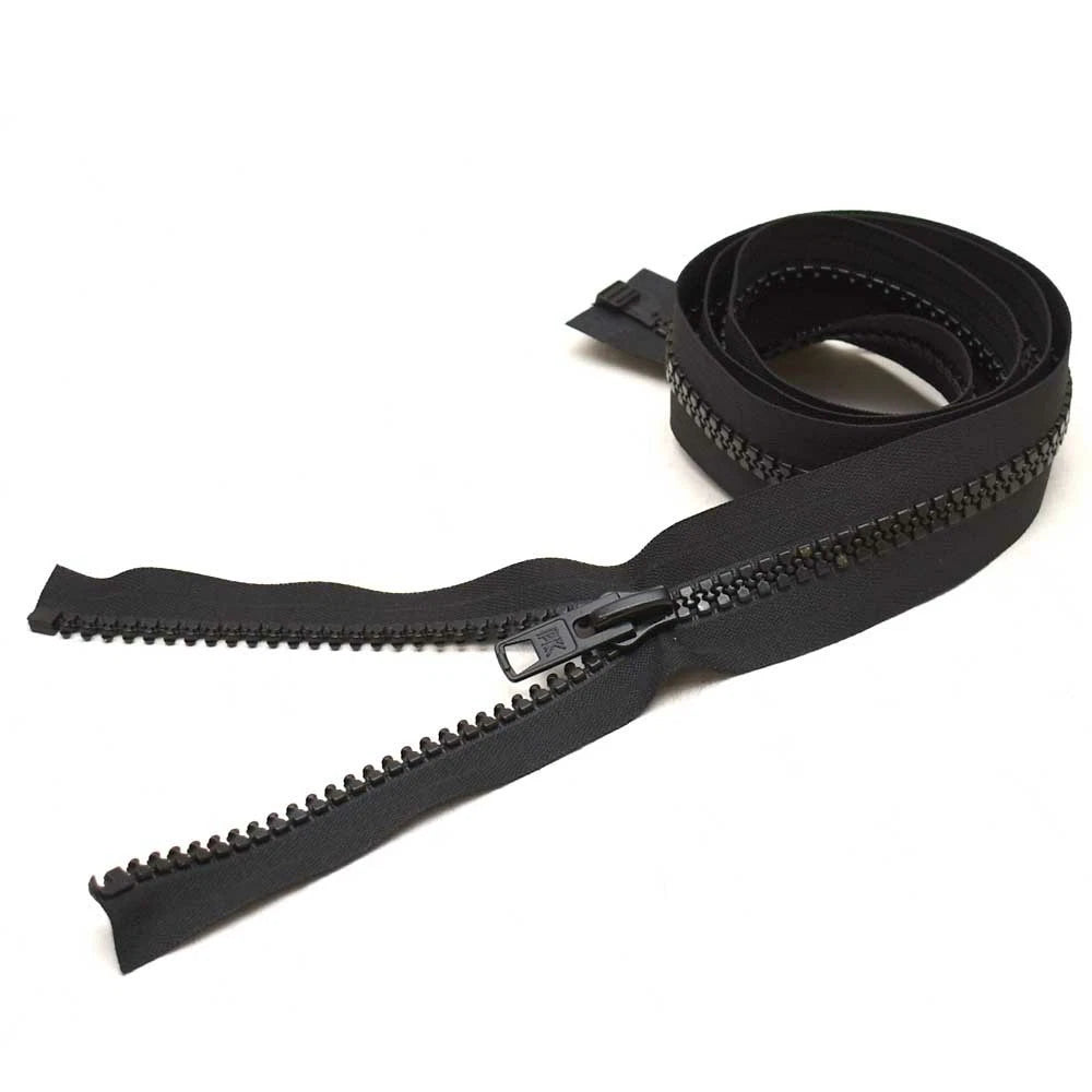 Lund Boat Double Side Zipper 1936316 - 47 1/2 Inch #10 Black