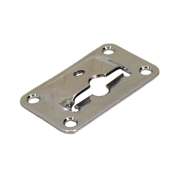 Perko Boat Table Mounting Bracket - 3 5/8 X 2 Inch Stainless Steel
