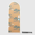 Bomar Pompanette Boat Hatch Door N1076-10CX-W HT - White 26.25 X 66.75