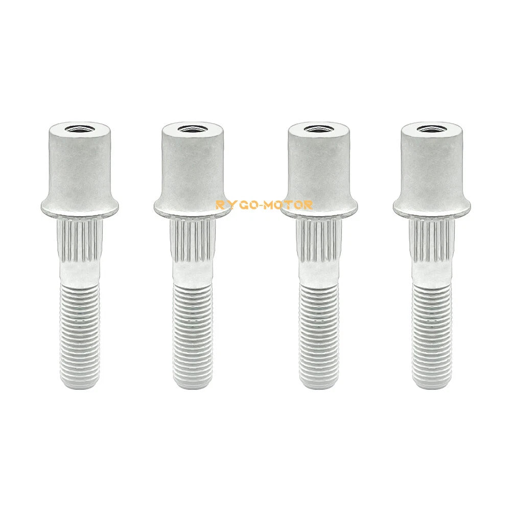 4 Pack Front or Rear Wheel Studs Bolts for Can-Am 250300642 250300643 250300048