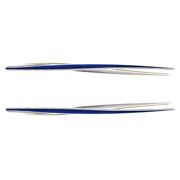 Wellcraft Boat Graphic Decals W1714302 - 2004 Larson SEI (set of 2)