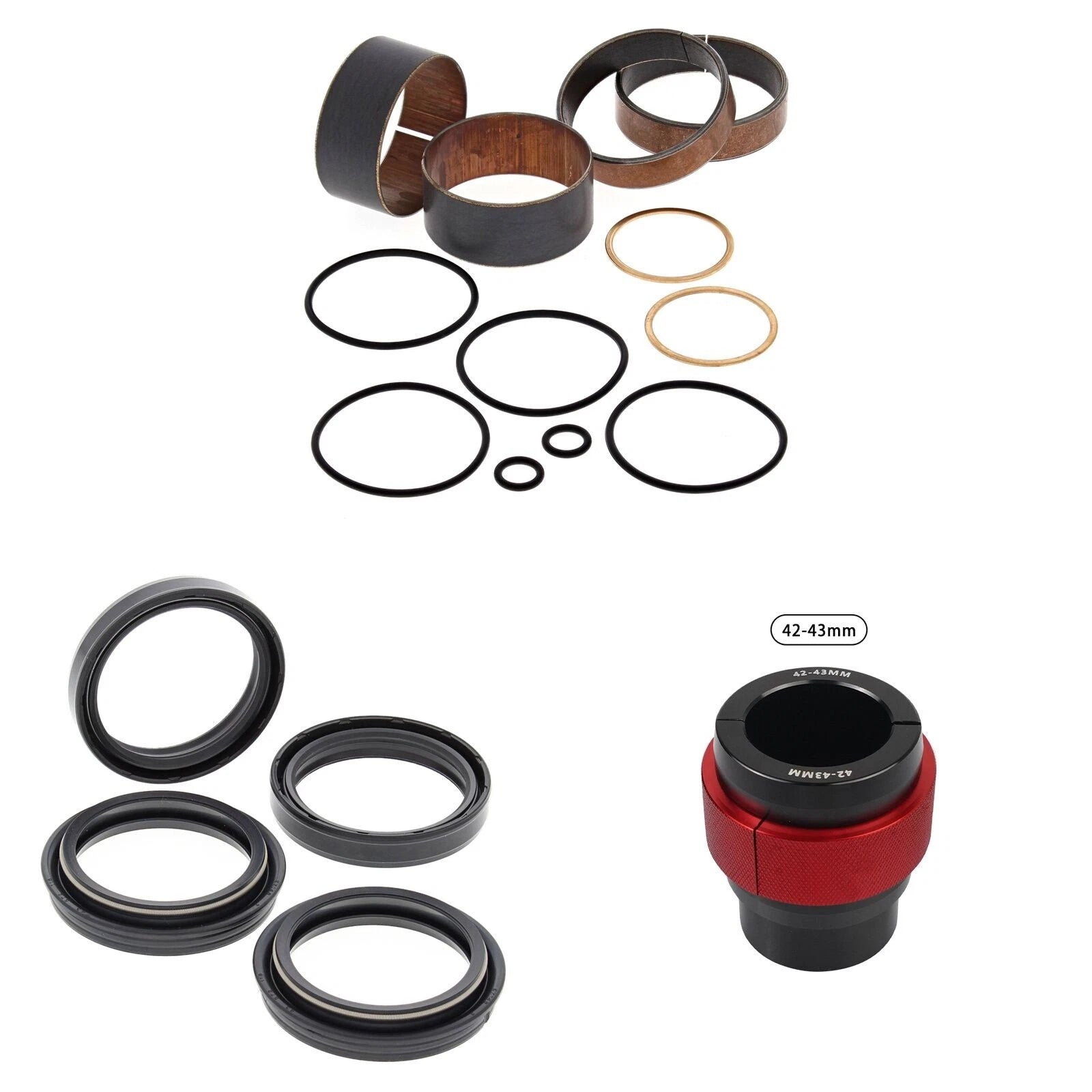 Front Fork Rebuild Kit for KTM 85 SX Small Wheel 2014-2017 56- with Driver