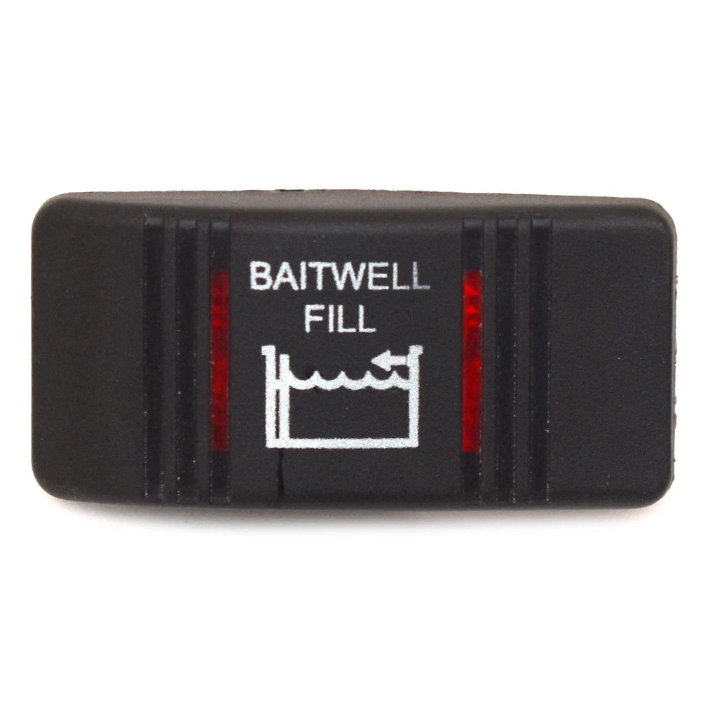Carling Boat Contura III Rocker Switch Actuator - Baitwell Fill Lighted