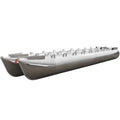 Pontoon Boat Log Float Tubes - 22 FT X 25 Inch with O Strakes (pair)