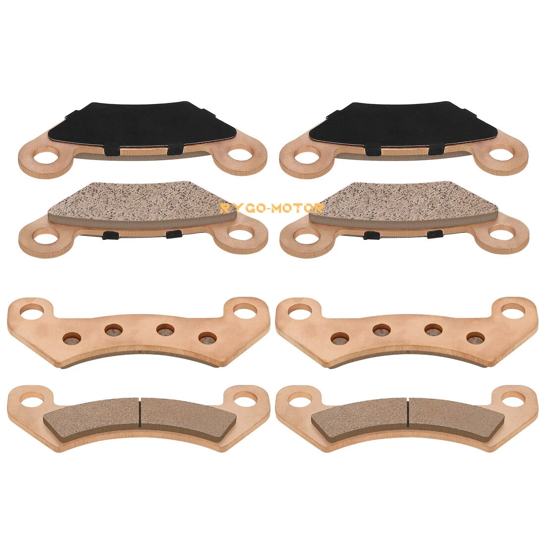 Front & Rear Brake Pads Sintered for John Deere Gator XUV 855D 855E 855M 2011-22