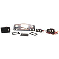 Hurricane Boat Dash Panel Kit 14906 - 2690 SD 7 Piece Woodgrain Black