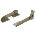 Crownline Boat Seat Mounting Hinge 34205 - 9 5/8 Inch Stainless (set of 2)