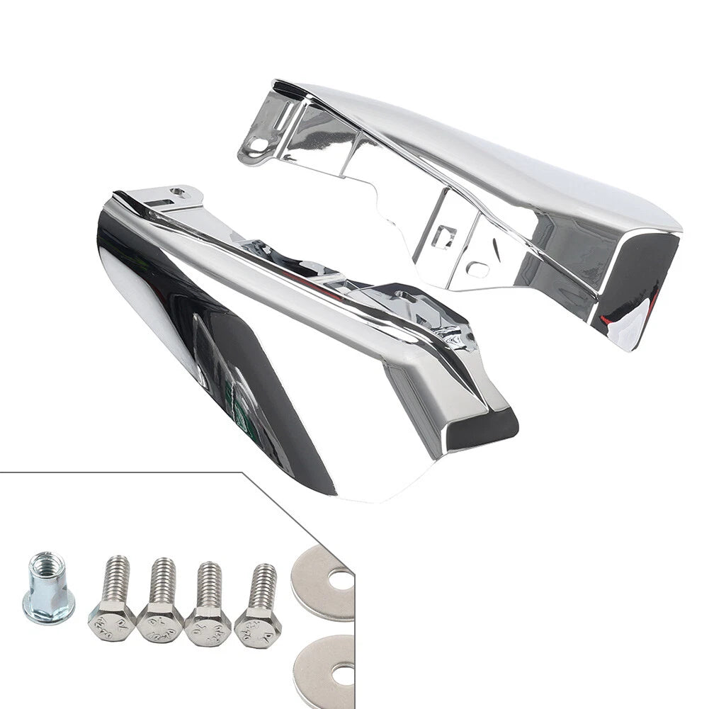 Chrom Mid-Frame Air Deflector Heat Shield for Harley CVO Road Street Glide 23-24