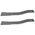 2 Pack: CCW Lift Rotary Cutter Blade Fits John Deere Replaces WP7556