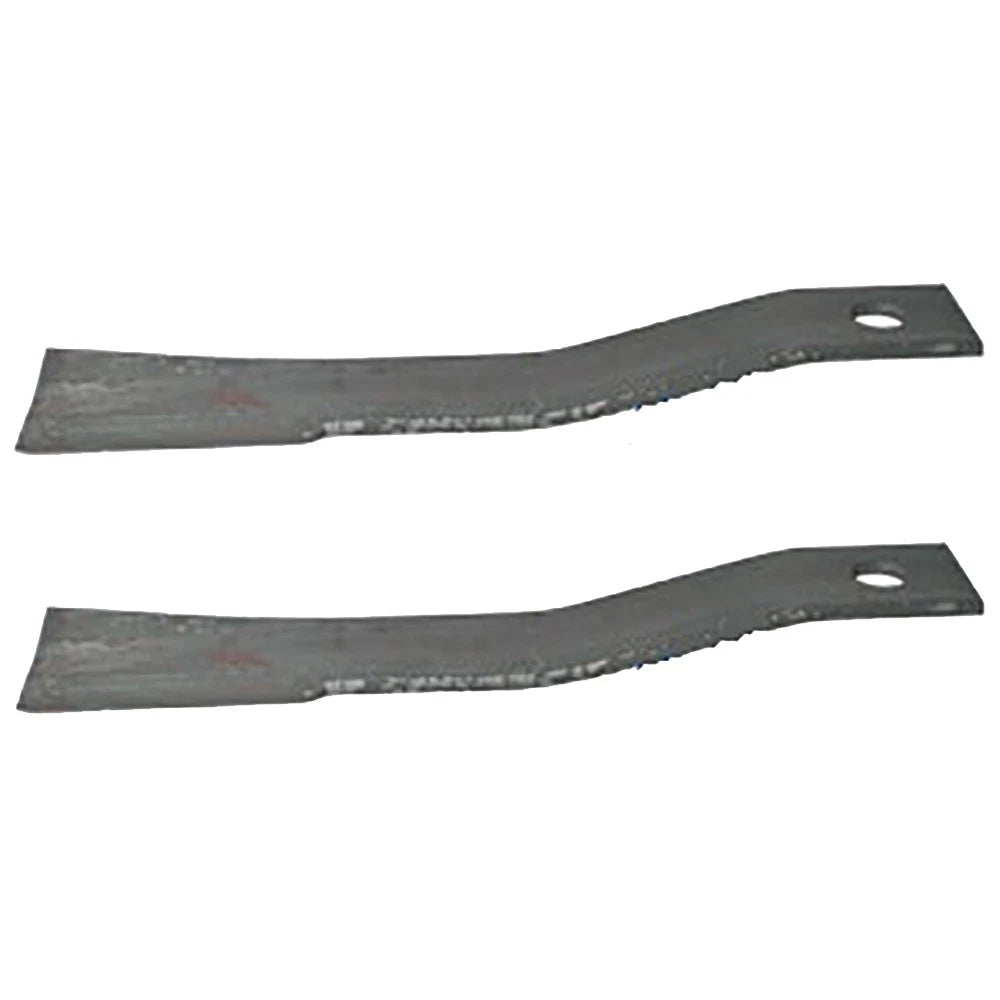 2 Pack: CCW Lift Rotary Cutter Blade Fits John Deere Replaces WP7556