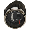 Faria Boat Trim Gauge GP5083B - 2 Inch Black Silver Evinrude