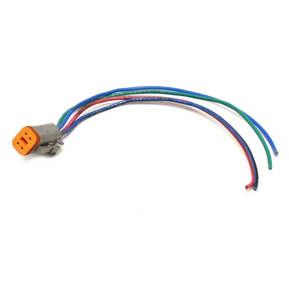 Deutsch Boat Connector Plug DT06-4S - 4-Pin Female with Wire Leads