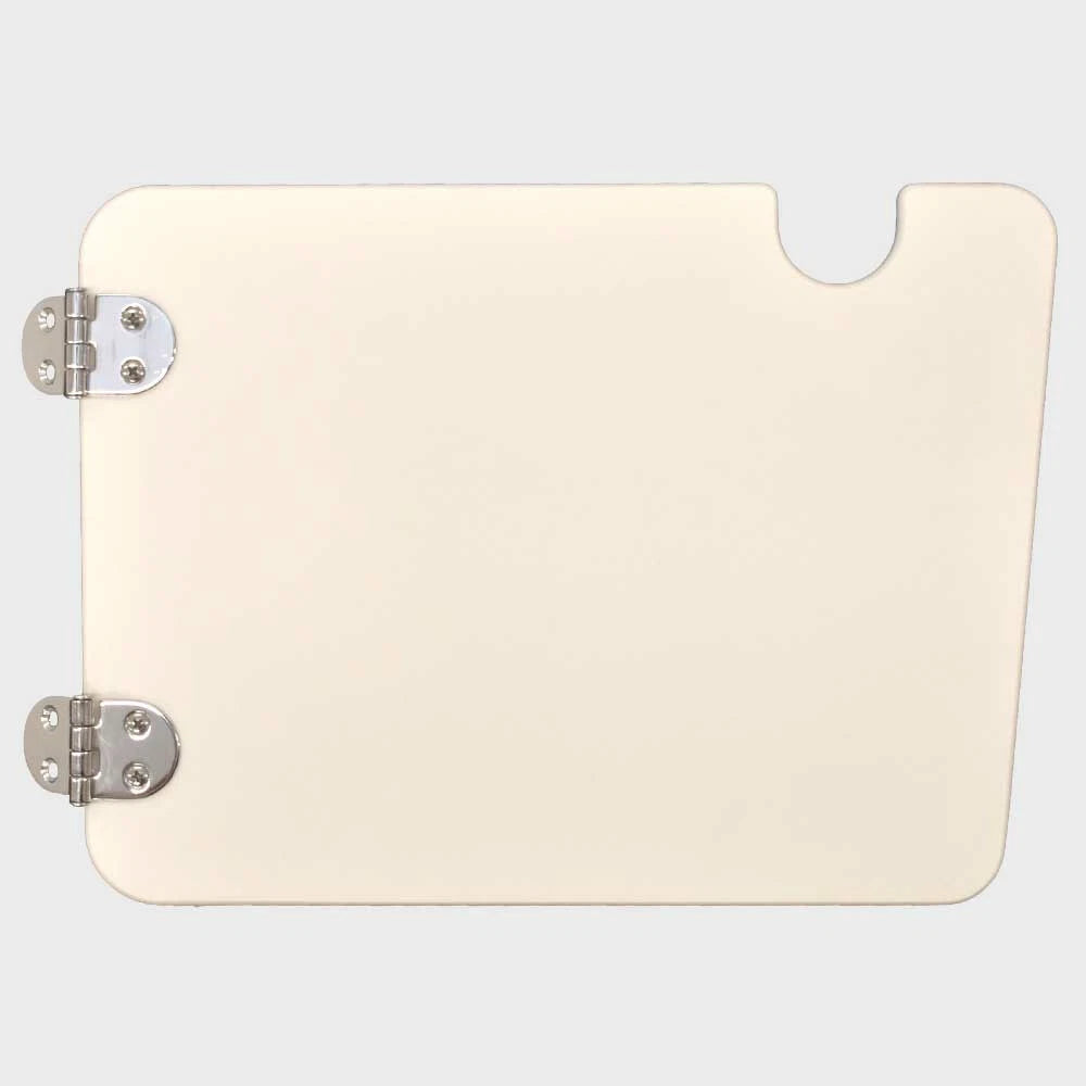 Boat Live Well Lid - Cream Plastic 14 1/2 X 10 3/4 X 1 Inch
