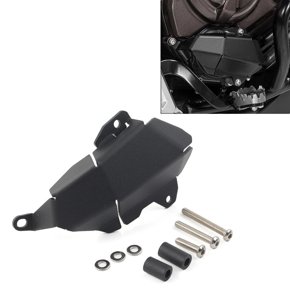Motorcycle Water Pump Protector Cover Black for Yamaha Tenere700 T7 Rally US