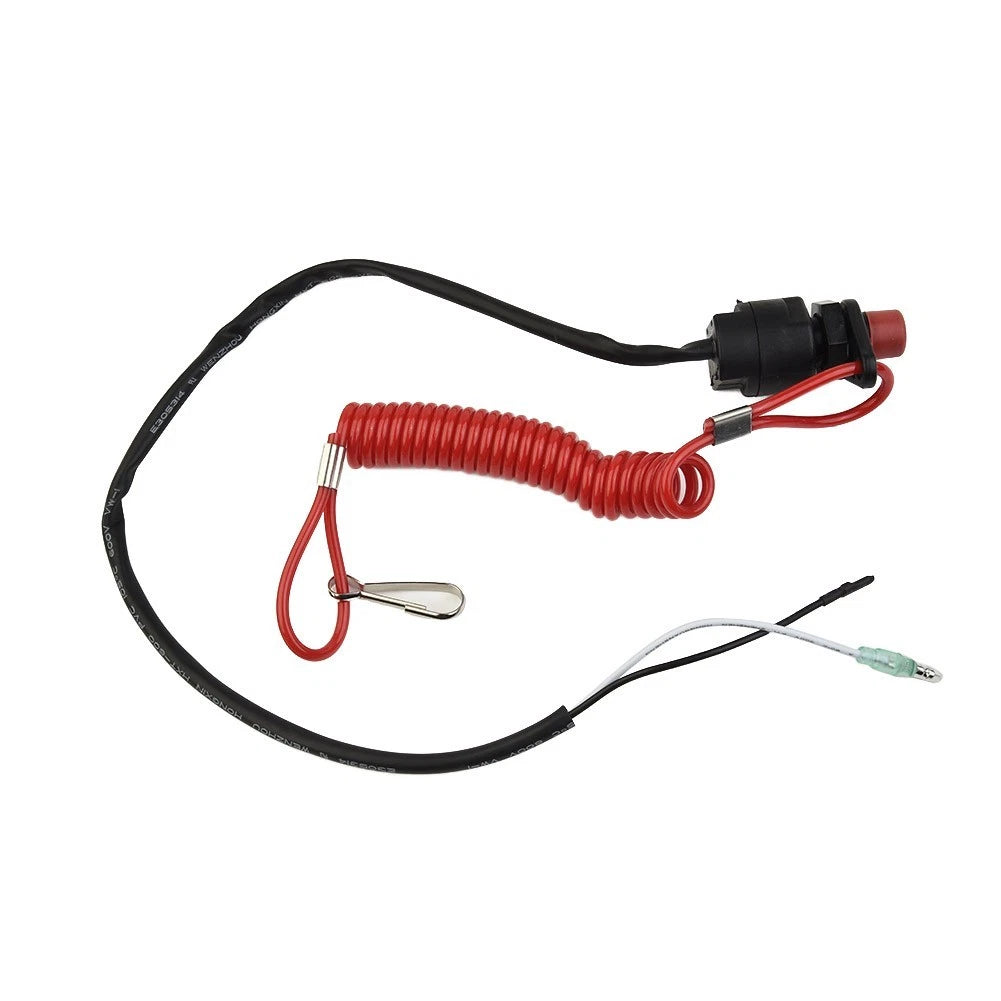 Safety Outboard Kill Switch Lanyard Motor Replacement Protection Plastic