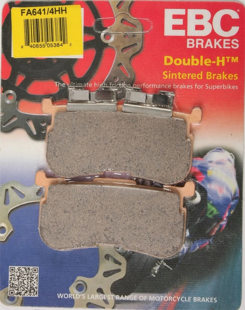 EBC Double H Sintered Brake Pads FA641/4HH for Harley-Davidso N Tri Glide & FLRT