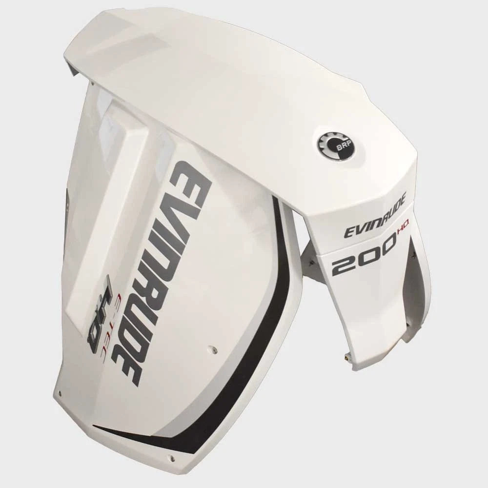 Evinrude Boat Outboard Cowlings - E-TEC H.O. 200 HP Bright White (kit)