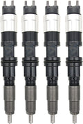 4X Fuel Injector RE524371 RE524364 for John Deere 6081T Tractor Diesel Engine