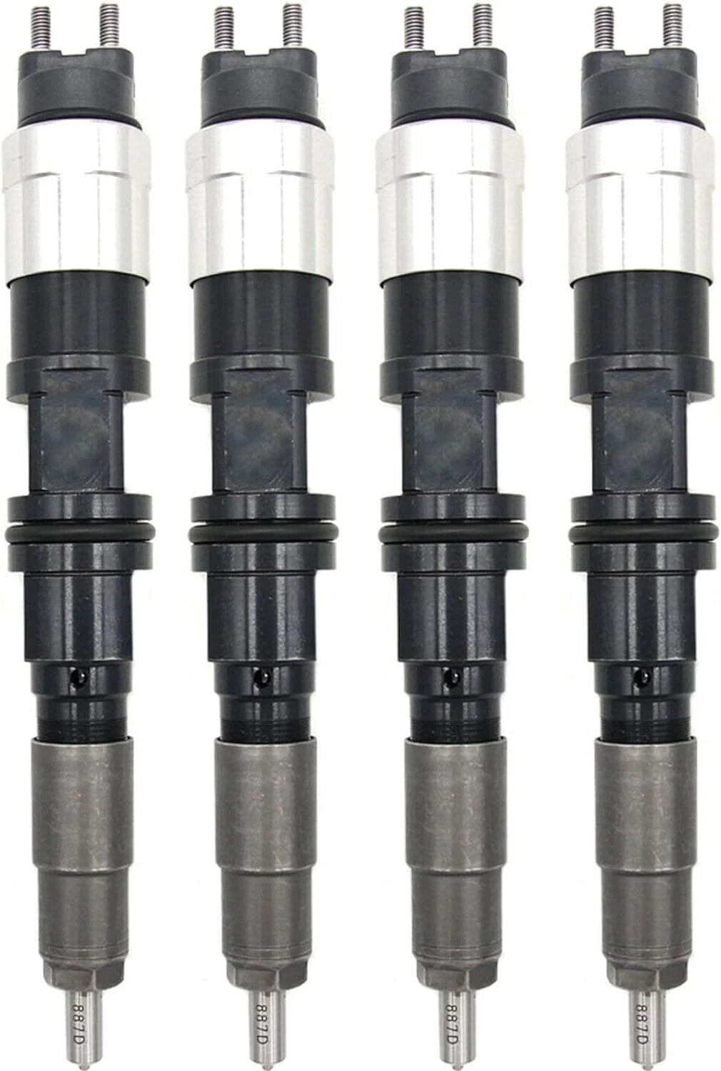 4X Fuel Injector RE524371 RE524364 for John Deere 6081T Tractor Diesel Engine