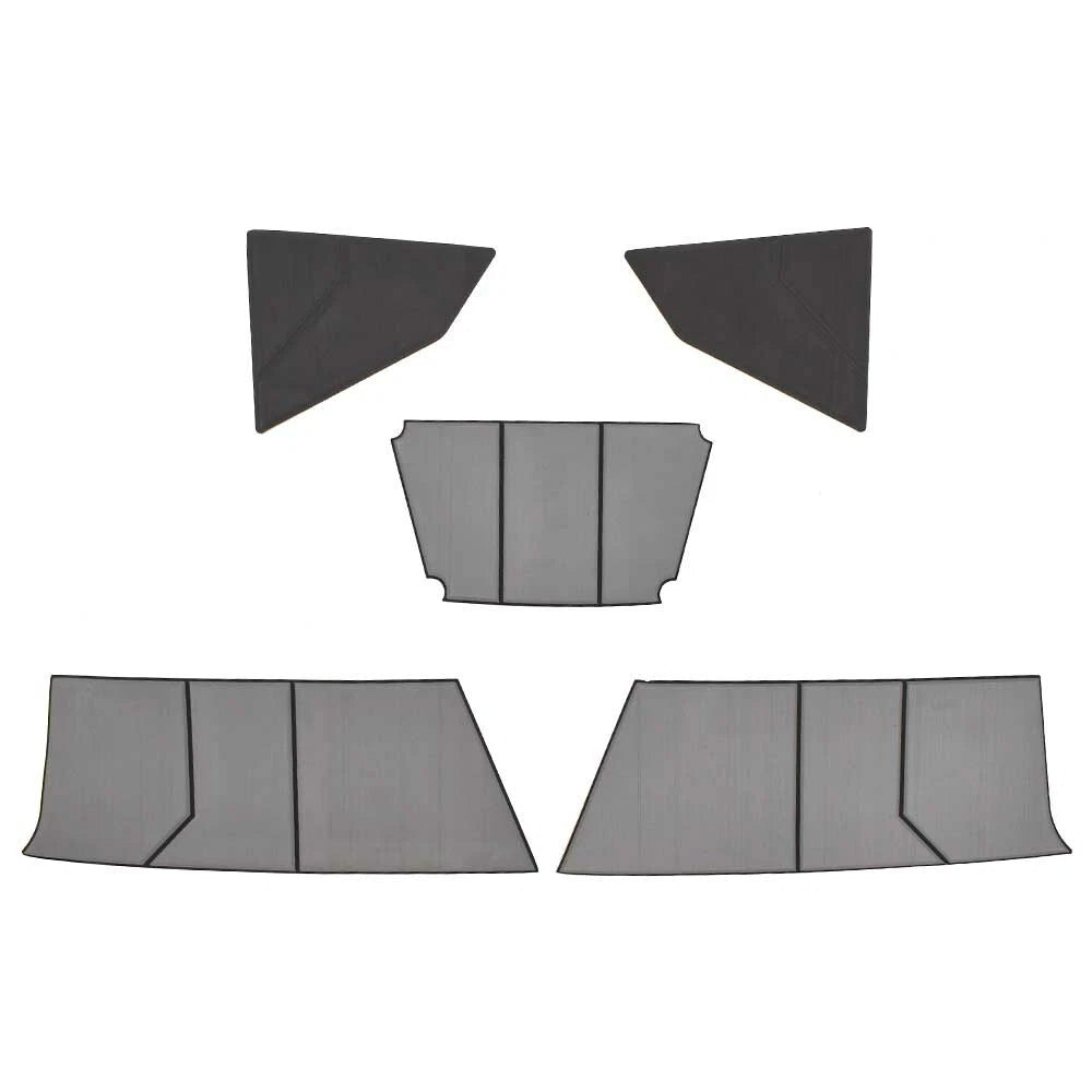 Axis Boat Non-Skid Mats 4745080 - A22 Transom Step - Vent Gray (5PC)