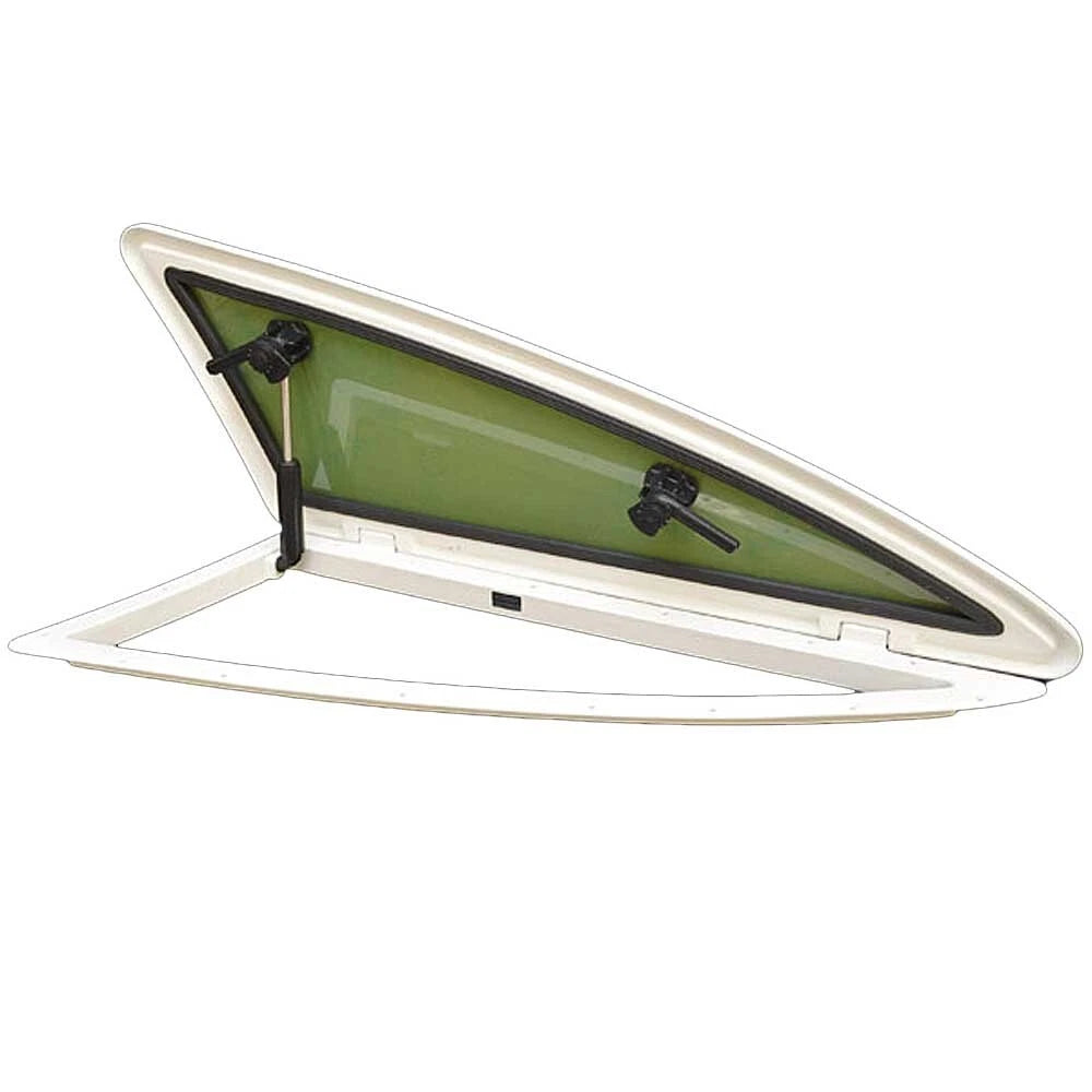 Bomar Boat Skylight Hatch CDORAL-R-WGA - Stbd 31 X 9 1/2 Inch Green