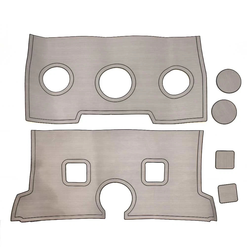 Larson Boat Non-Skid Deck Mats 8137929 - FX 20 DC Cockpit Gray (6 PC)