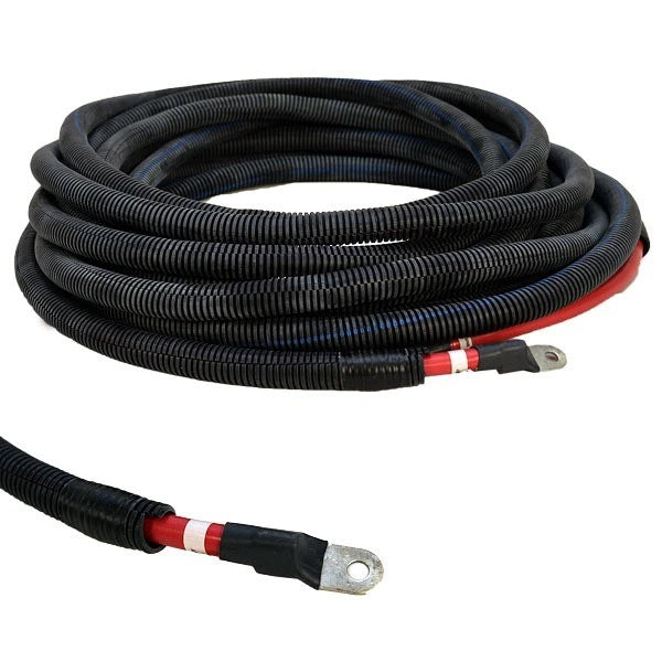 Cobalt 35 Ft. Red 2 Awg Marine Boat Cockpit Breaker Engine Cable