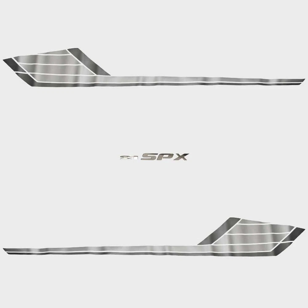 Sea Ray Boat Graphic Decal Kit 3211601 - 21 SPX 2015 Charcoal (3 PC)