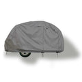 Deluxe Bushwhacker Plus 15 Teardrop Travel Trailer Camper Cover with Zipper Access