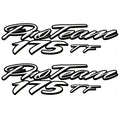 Tracker Boat Pro Team 175 TF 162443 - Black White 11 1/2 Inch (pair)